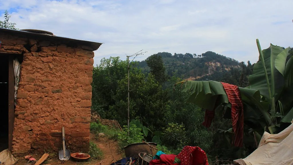 My friend's home in a rural village.