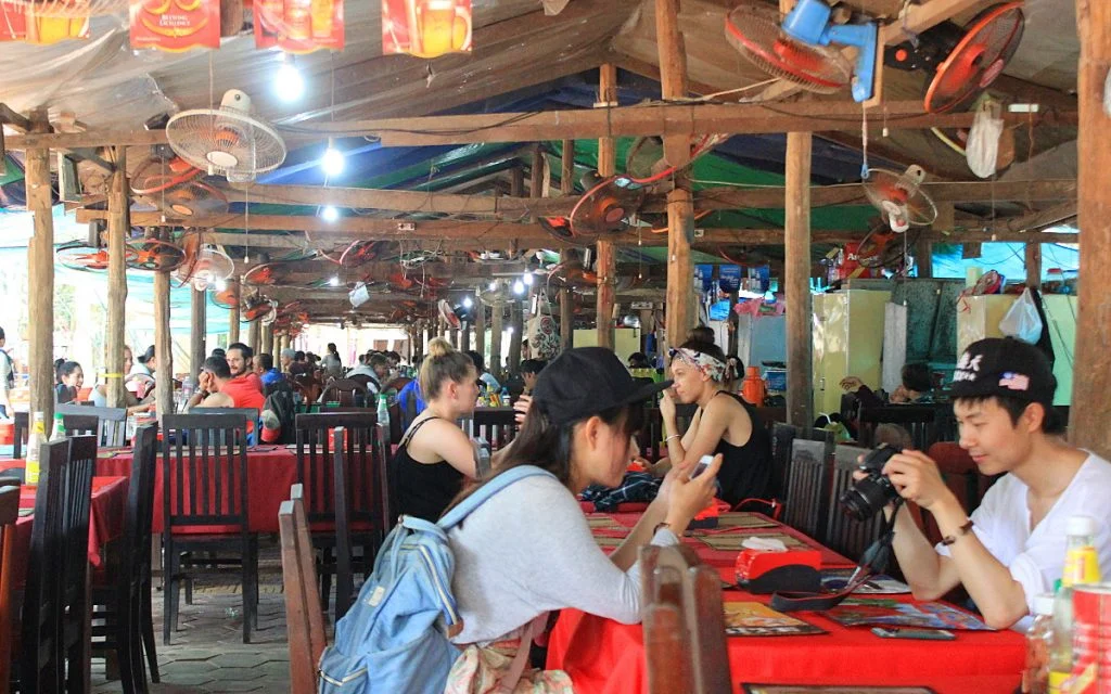 A lunch restaurant near Angkor Wat.