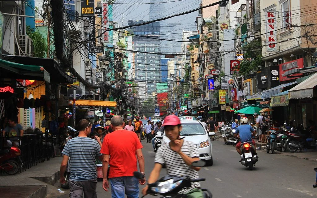 Bui Vien Street in Ho Chi Minh City.