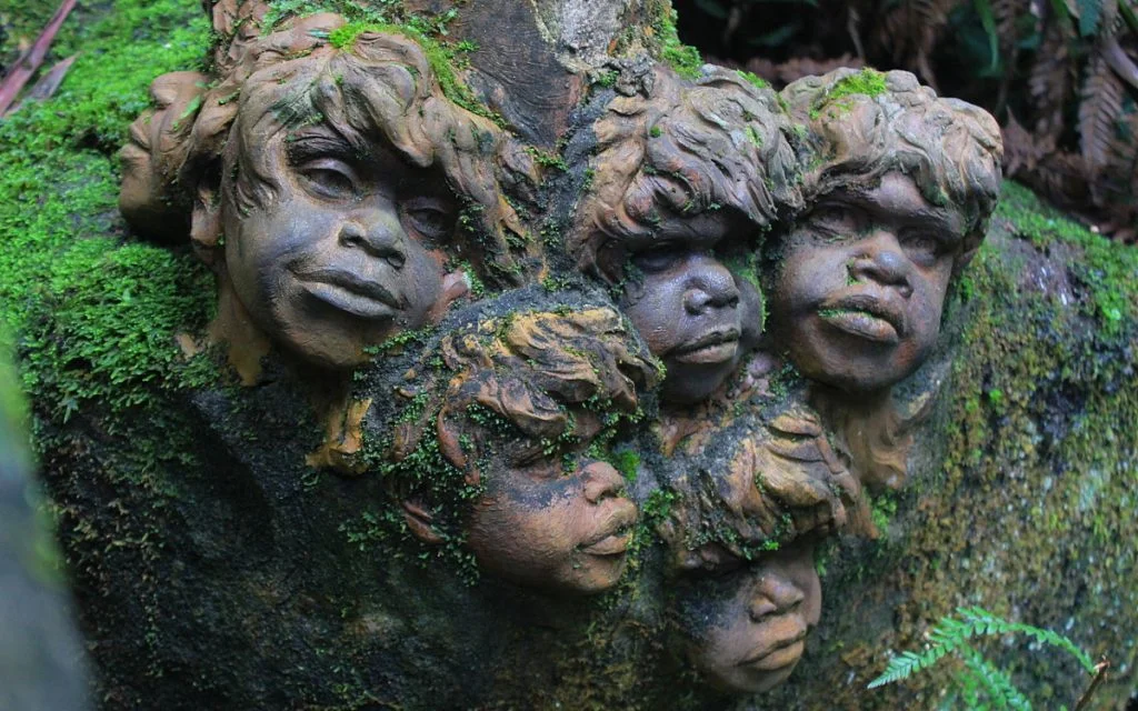 The hills have eyes, the rocks have faces.