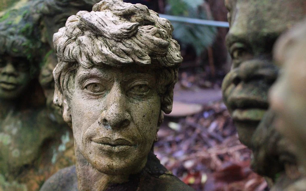 Some of the characters resemble William Ricketts himself.
