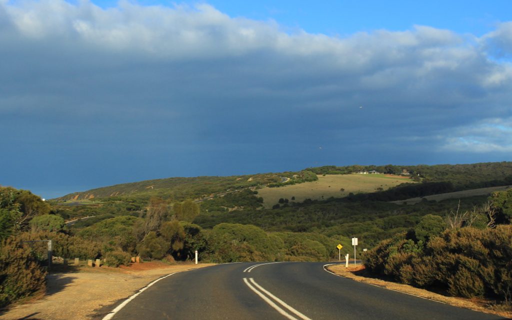 On a 1-day Great Ocean Road self drive from Melbourne.