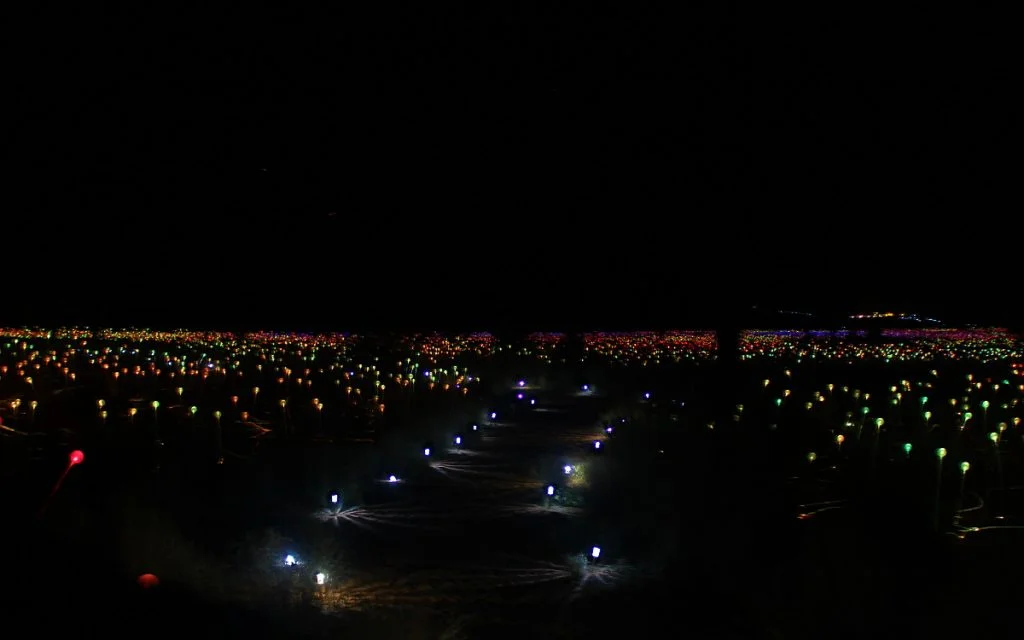 Field of Light Uluru by Bruce Munro