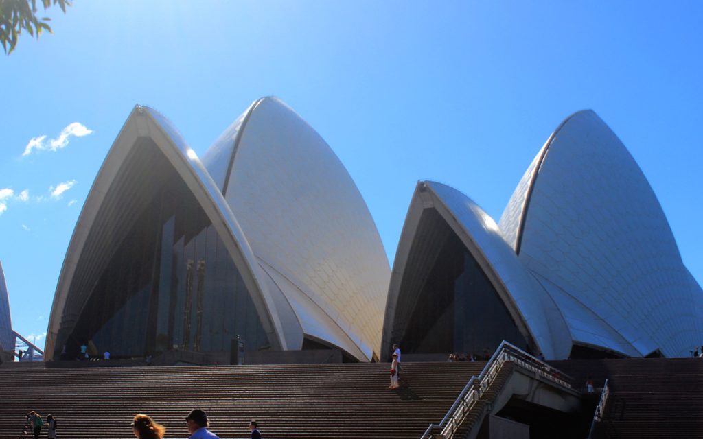 Yet another shot of the Sydney Opera House.