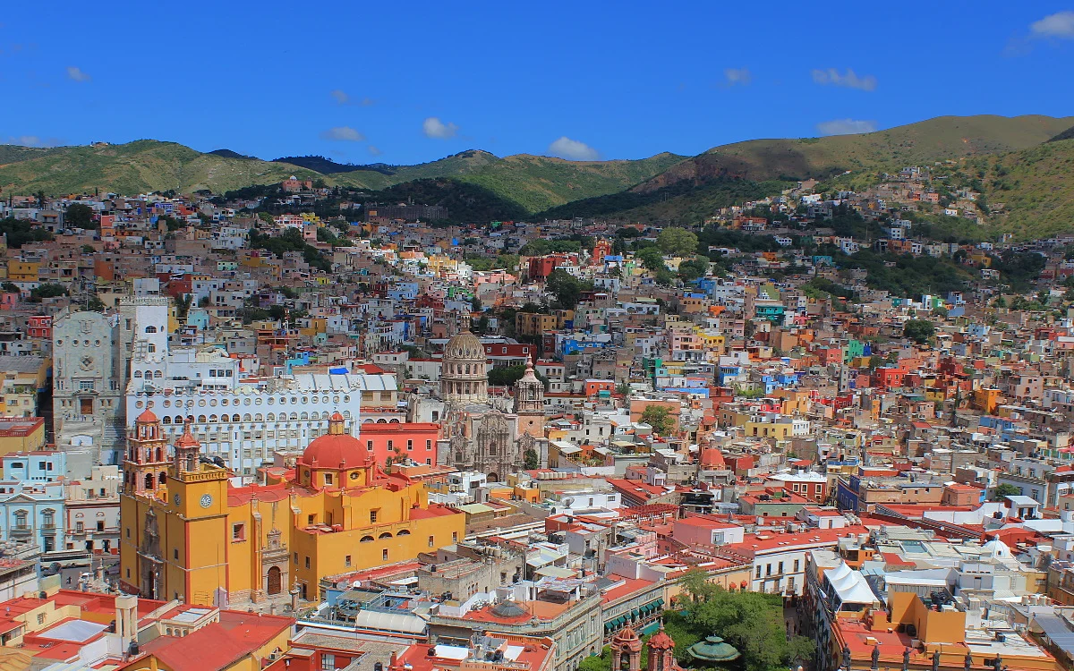 A view of Guanajuato from Pipila Hill.