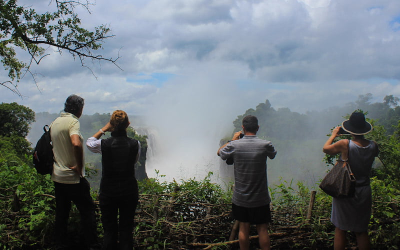 Visiting Victoria Falls in February