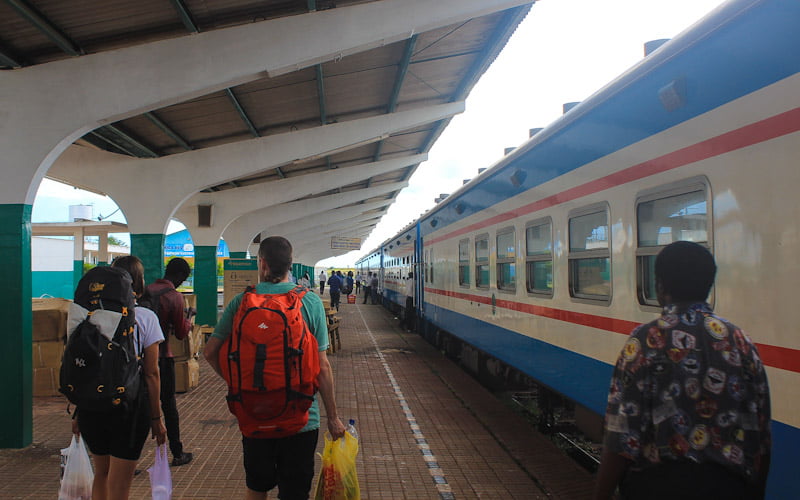 New Kapiri Mposhi Station track