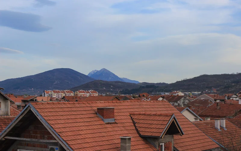 Rooftops of Niš, Serbia. RTW route summary