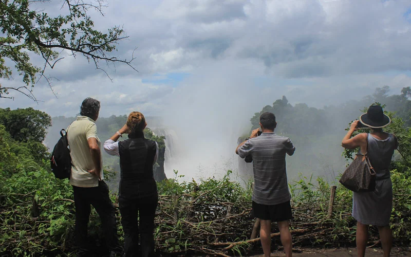 Victoria Falls viewpoint Zimbabwe/ Another 365 days/