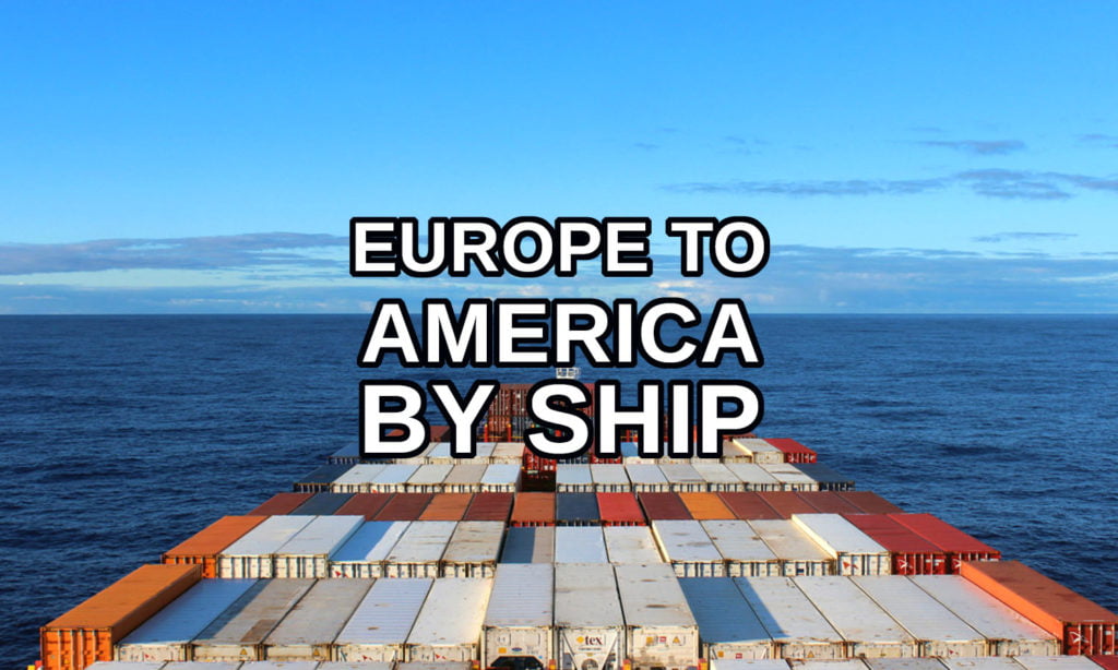 How to travel on a ship from Europe to America. Boat, ferry from Europe to US
