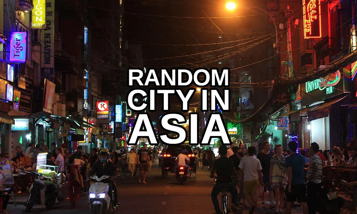 random city in asia generator