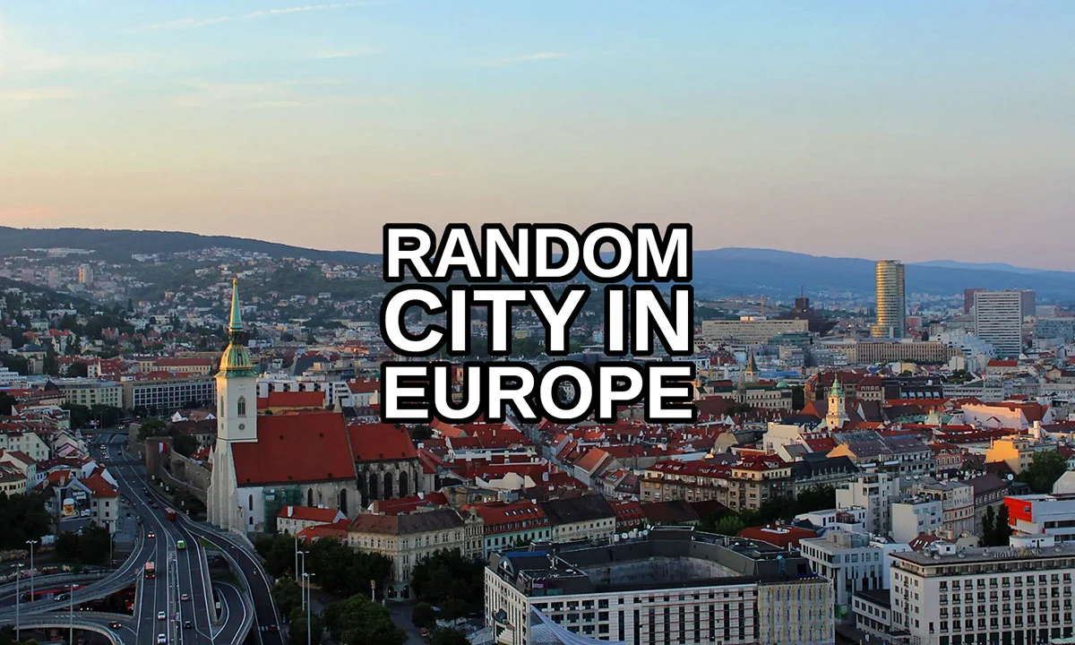 random city in europe generator