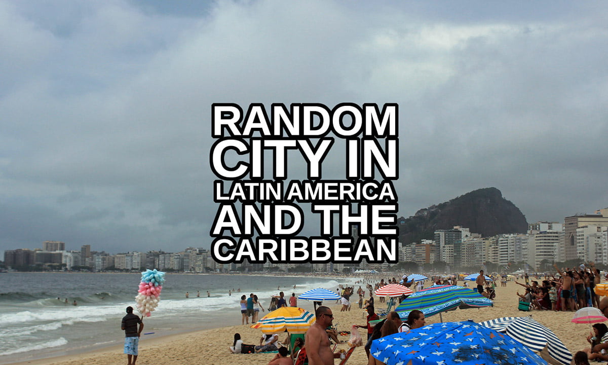 Random City in Latin America Generator