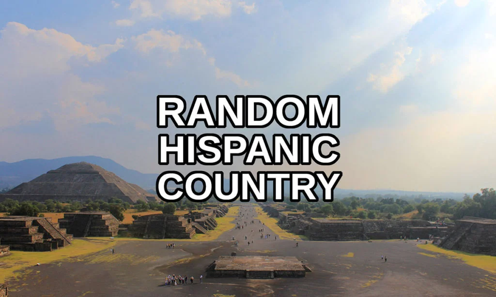 random spanish speaking country generator (español)