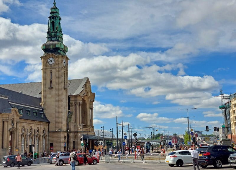 The Luxembourg Railway Station