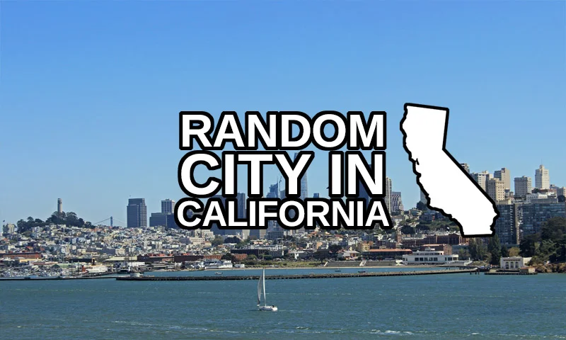 random city in california generator