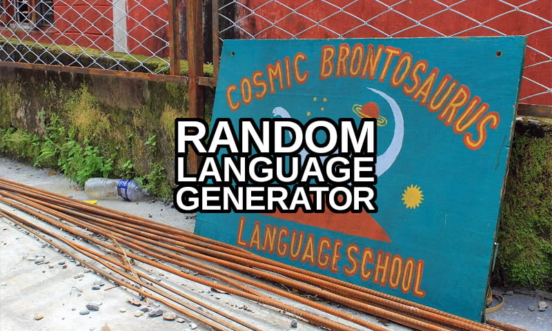 random language generator