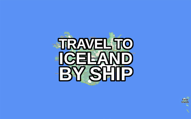 Can I Travel to Iceland by Sea?