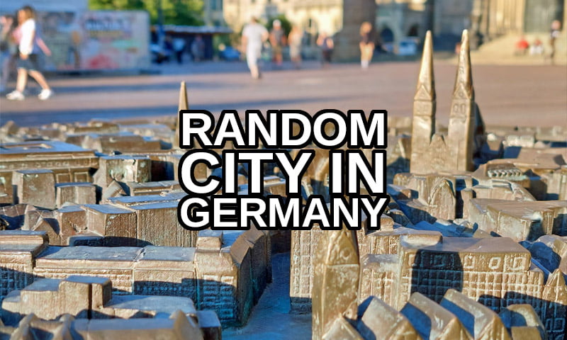 random city in germany generator