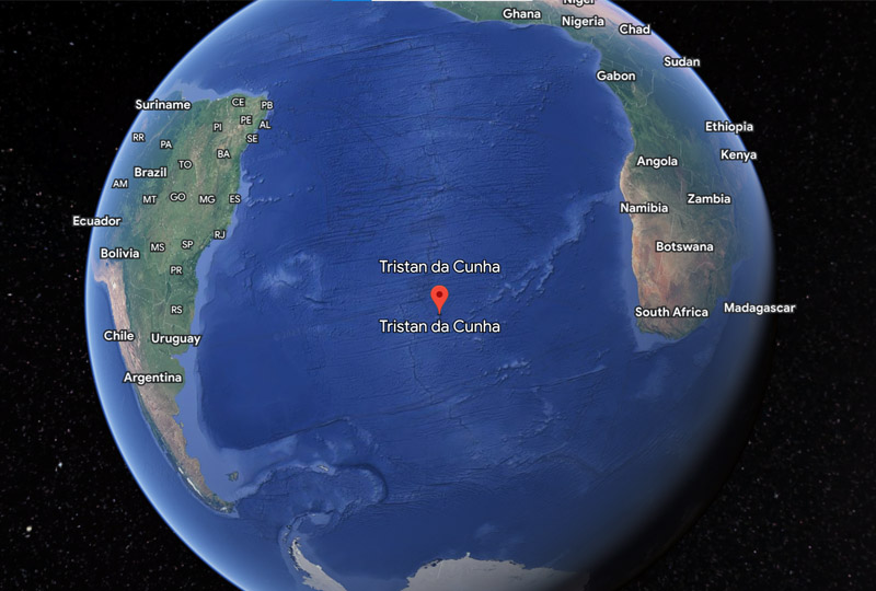 Tristan da Cunha island and archipelago. Random island name generator.