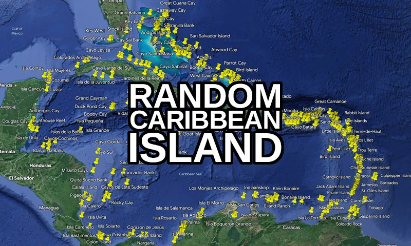 Random Caribbean Island Generator, Random Island in the Caribbean