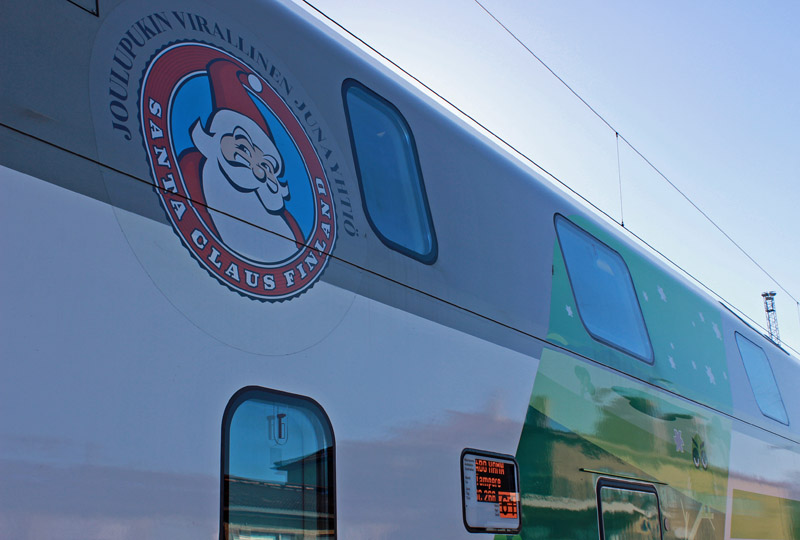 Santa Claus train VR Lapland