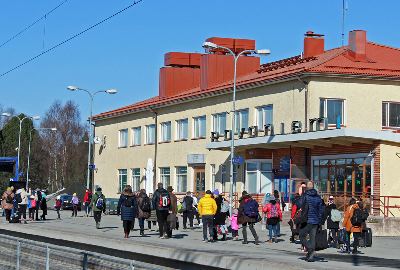 Lapland train station