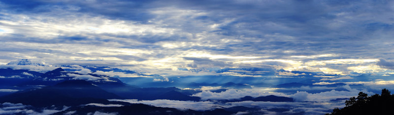 Himalayas panorama