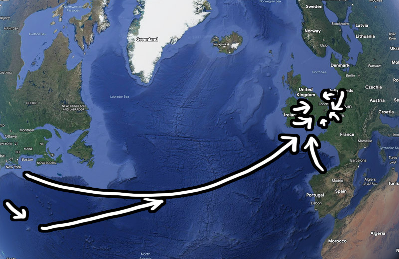 How to Get to England without flying in 2023