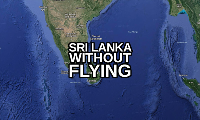 How to get to Sri Lanka without flying