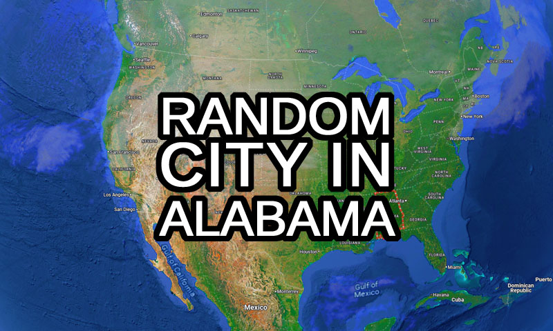 Random City in Alabama Generator