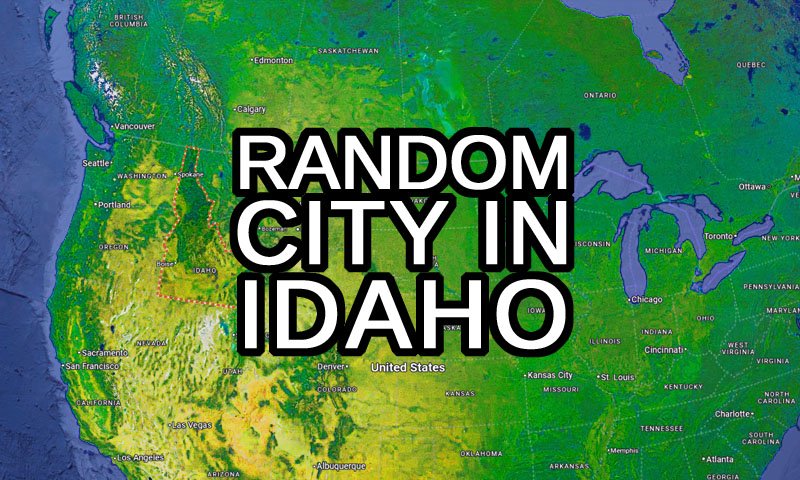 random city in Idaho