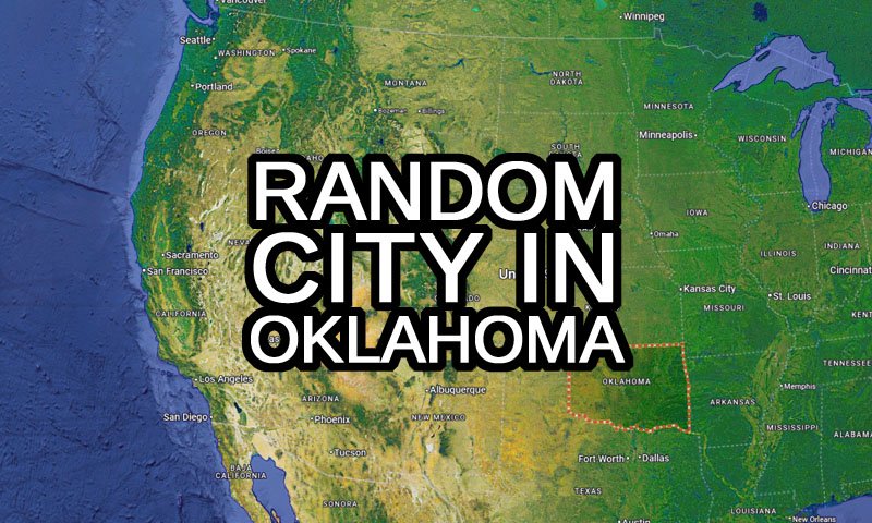 Random city in Oklahoma